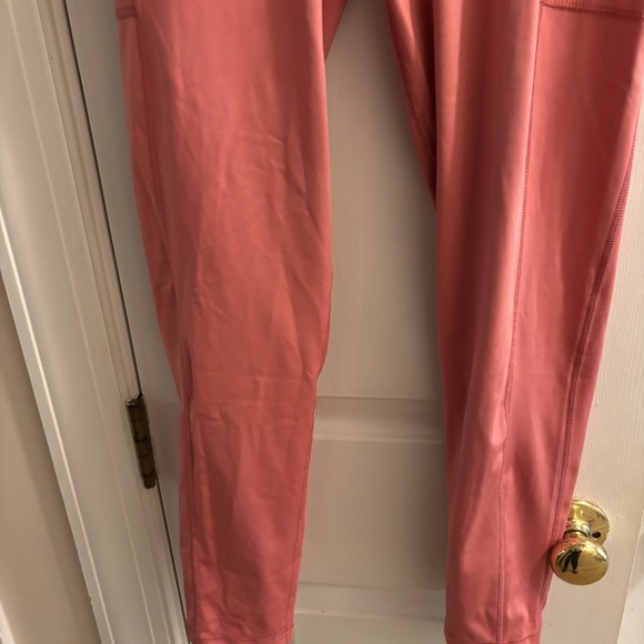2 Pairs Leggings (Yoga) Pink (Antonio Melanie) & White (Old Navy) Size M - Picture 3 of 14